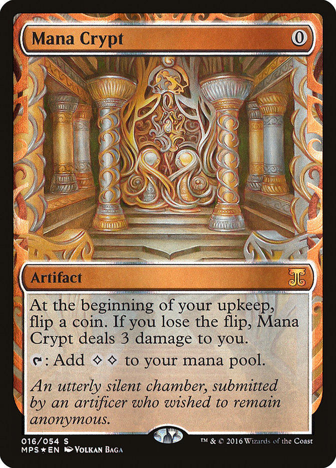魔力の墓所／Mana Crypt - MTGフレーバーテキストwiki | Magic the